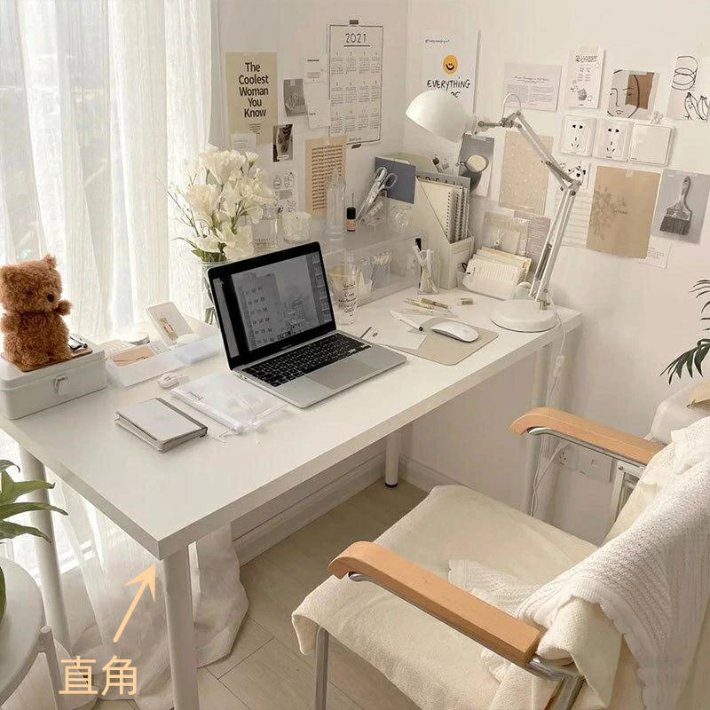 パソコンテーブル 幅80cm 幅100cm 奥行50cm高さ75cm ワークデスク pcデスク シンプルワークデスク パソコンデスク pcデスク 学習デスク オフィスデスク 北欧 木製 デスク TBL05 化粧台 おしゃれ 作業机 在宅勤務  TBL005
