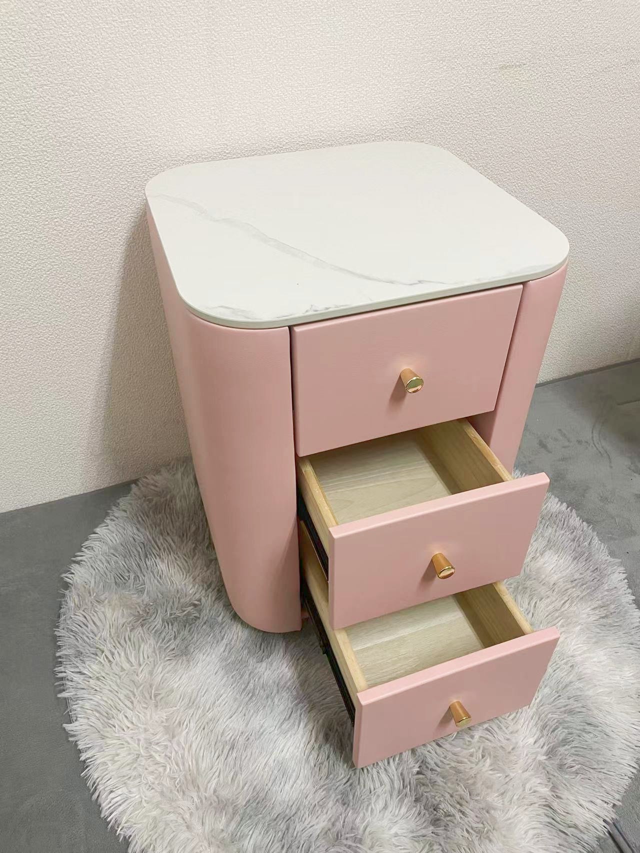 ドレッサーセット 大理石天板 チェスト付き（既製品） J204