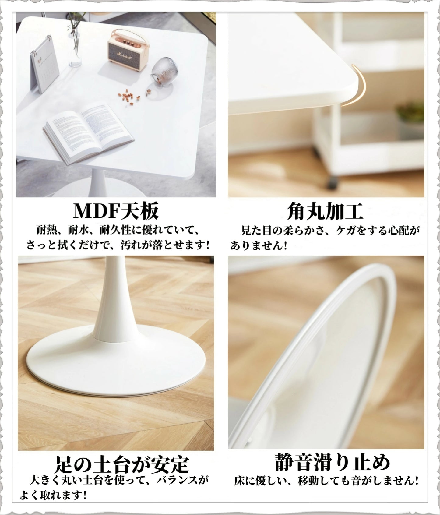 ダイニングテーブル おしゃれ テーブル 60cm カフェテーブル 一人暮らし 机 韓国 風 一本脚 コンパクト 1人用 2人用 小さめ カフェ風 組み立て簡単 お手入れ簡単 円形 スチール MDF ホワイト 省スペース コンパクト 2人用 3人用 おしゃれ tbl006