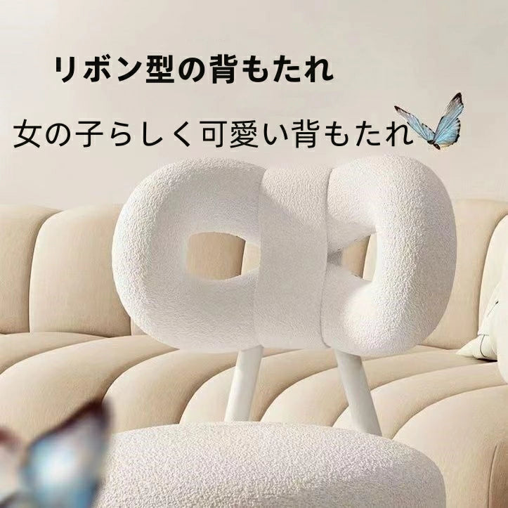 ドレッサー　ダイニングチェア　椅子　おしゃれ　高級感あり　デスクチェア　オフィスチェア　ドレッサーチェア 　化粧椅子 ベルベット 肉厚座面 メイクアップチェア リビングチェア カフェバー リビングルーム用 SF36
