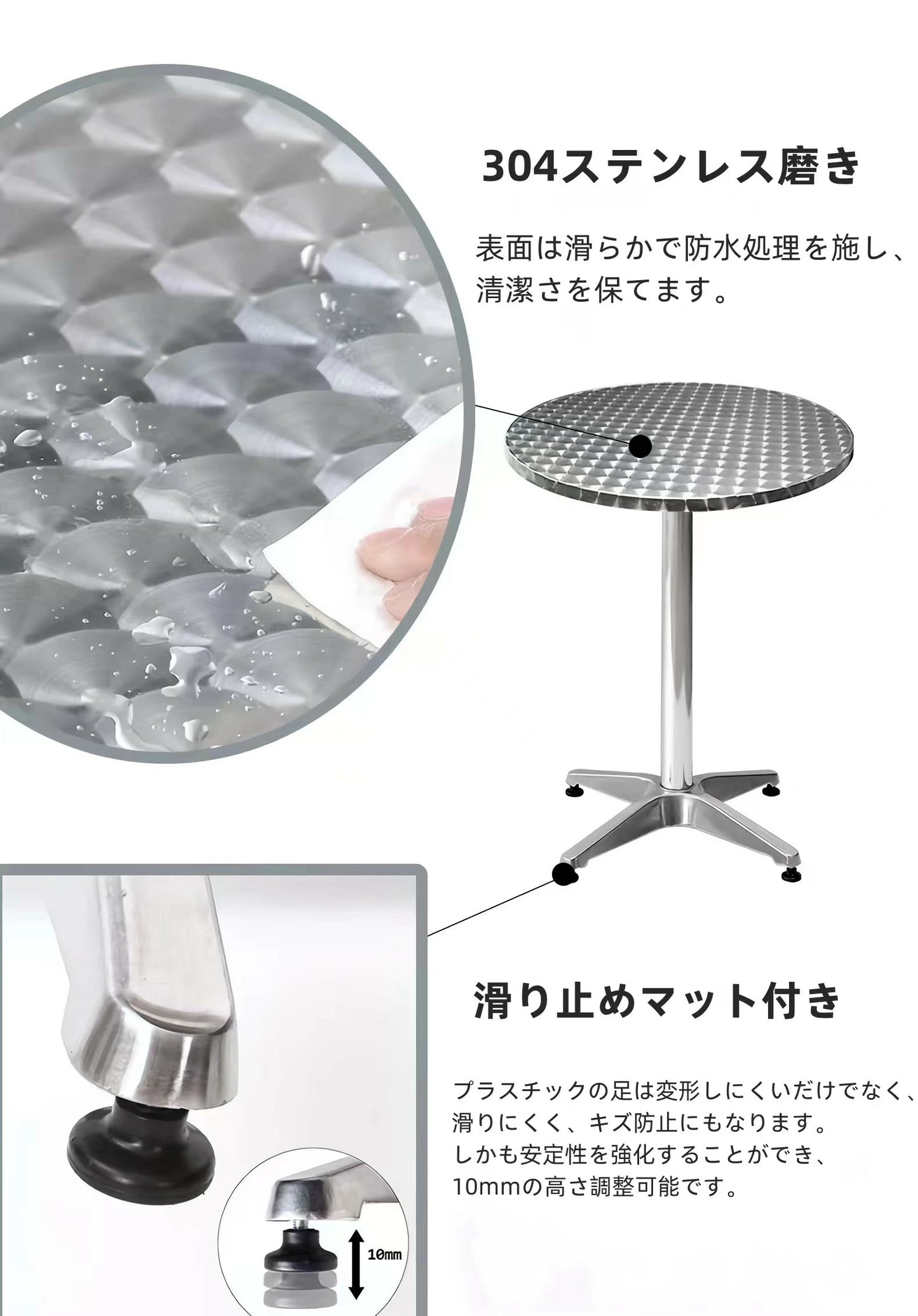 ガーデン テーブル セット ガーデンテーブルセット アルミチェア ガーデンチェア アルミチェアテーブルセット 150kg スタッキング可能 アウトドア 休憩室 休憩所 ショールーム 喫茶店ご利用 アルミテーブルチェアセット TBL007