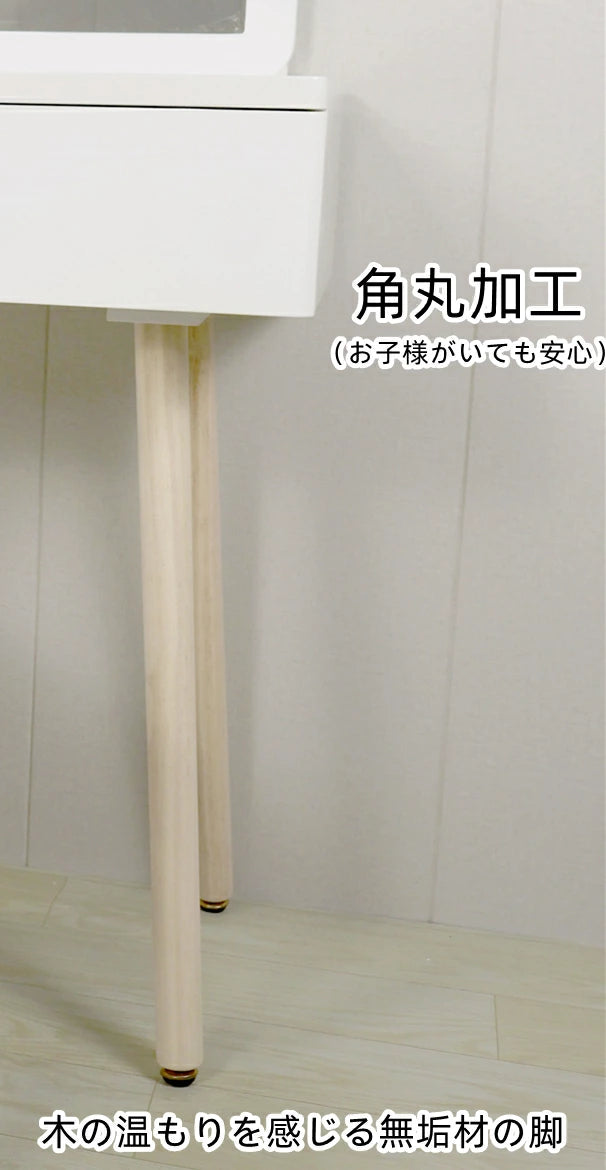 ドレッサー おしゃれ ワイト姫系 デスク コスメ台 化粧台 新生活応援 安い 北欧風鏡台 女優ミラー 幅70CM広い鏡 ドレッサーのみ 椅子なし 化粧テーブル 小さい化粧台 収納 ネイルサロン まつげサロン ヘアサロン 　国内発送 J106