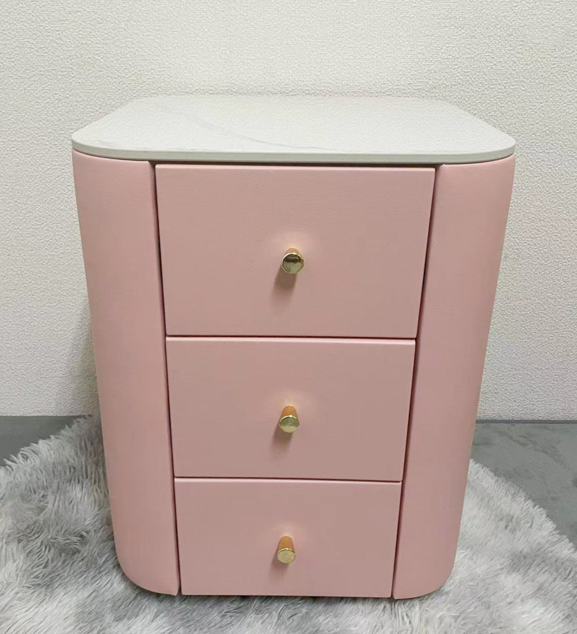 ドレッサーセット 大理石天板 チェスト付き（既製品） J204